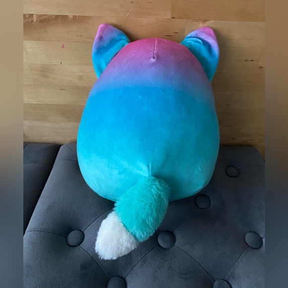8” Pink & Blue Fox Squishmallow - Picture 2 of 3